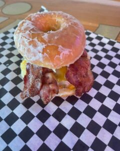 Birdy's Sports Bar North Spokane Donut Burger